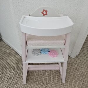 American Girl Bitty Baby Convertible High Chair